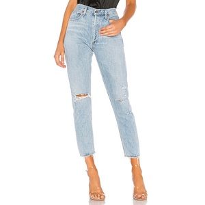 Agolde Jamie High Rise Straight - Shakedown